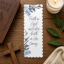 Faith in God Quote Floral
