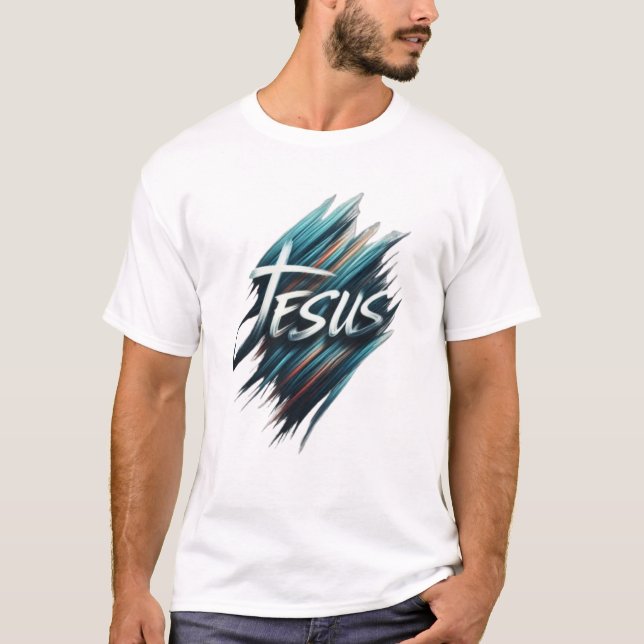 Faith in Jesus Christian T-Shirt (Front)
