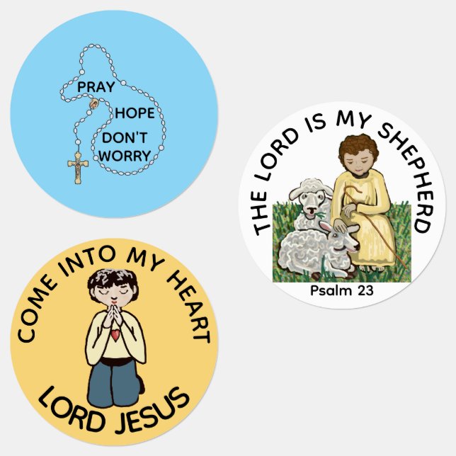 Faith in Jesus Labels (Group)