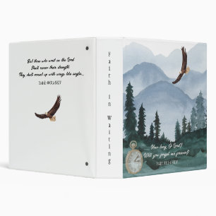 Faith in Waiting 3 Ring Binder
