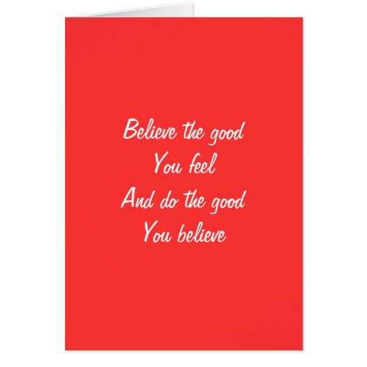 Faith in yourself (Front)