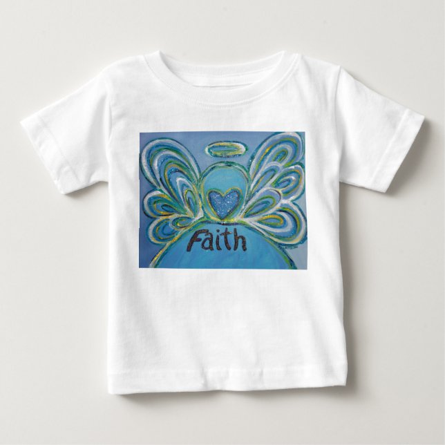 Faith Inspiration Angel Shirt (Art on Both Sides) (Front)