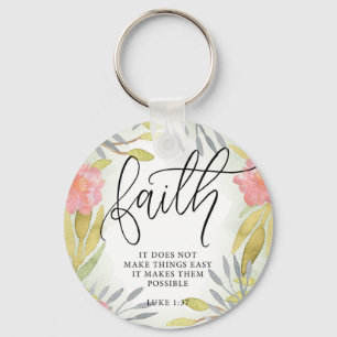 Faith Inspirational Gift Keychain