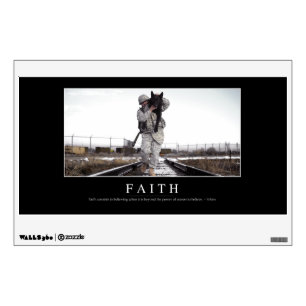 Faith: Inspirational Quote Wall Sticker