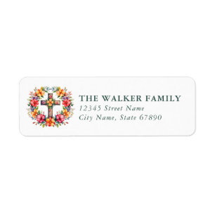 Faith & Inspirational Return Address Labels