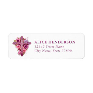 Faith & Inspirational Return Address Labels