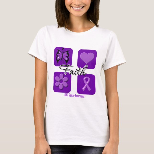 Faith Inspirations GIST Cancer T-Shirt (Front)