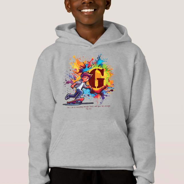 Faith-inspired Hoodie (Front)