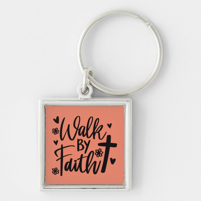  Faith Inspired  Keychain (Front)