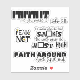 Faith-Inspired Sticker Sheet