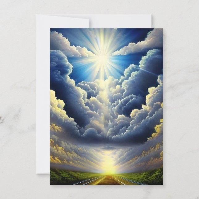 Faith is a powerful force that has shaped human hi note card (Front)