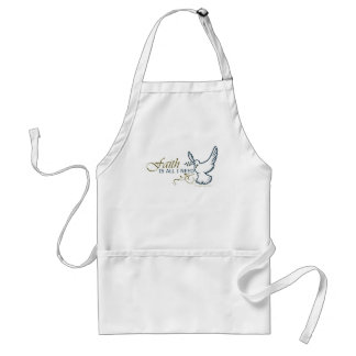 Faith is All I Need Adult Apron