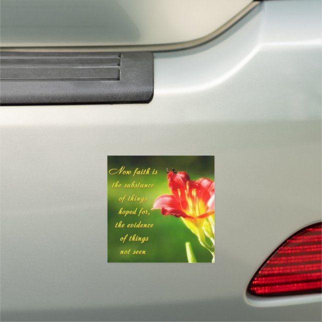 Faith is car magnet (In Situ)