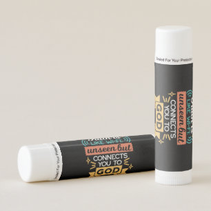 Faith Is Like WiFi Funny Christian Quote Art Lip Balm