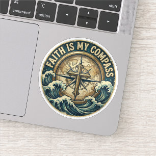 Faith is my Compass Sticker