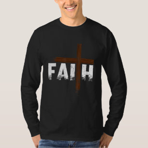 Faith Jesus Cross Christian Religious Church 1 T-Shirt