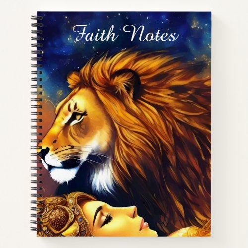 Faith Journal Lion of Judan  Woman