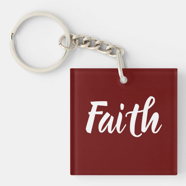 FAITH KEYCHAIN (Front)