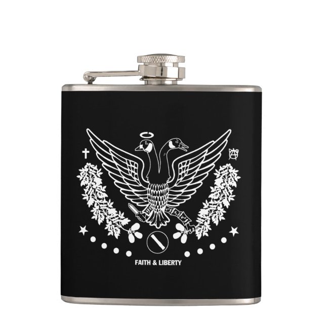 Faith & Liberty Flash Flask (Front)