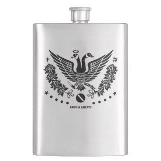 Faith & Liberty Flask