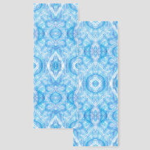 Faith Light Blue Abstract Watercolor Art