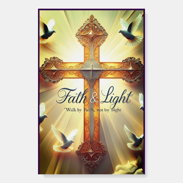 Faith & Light Christian Foam Boards (Front)