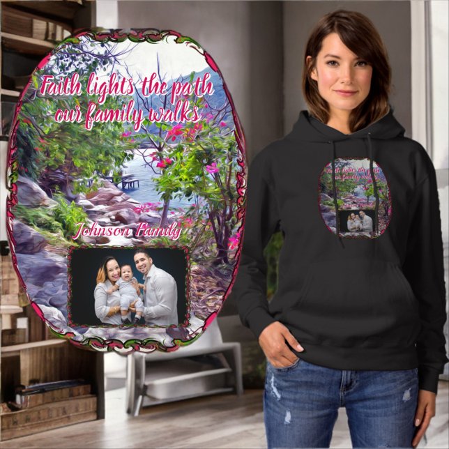Faith lights the path 821 hoodie (Creator Uploaded)