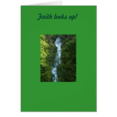 Faith looks up! (Front)