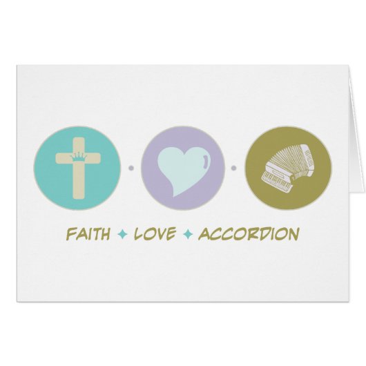 Faith Love Accordion Cards (Front Horizontal)