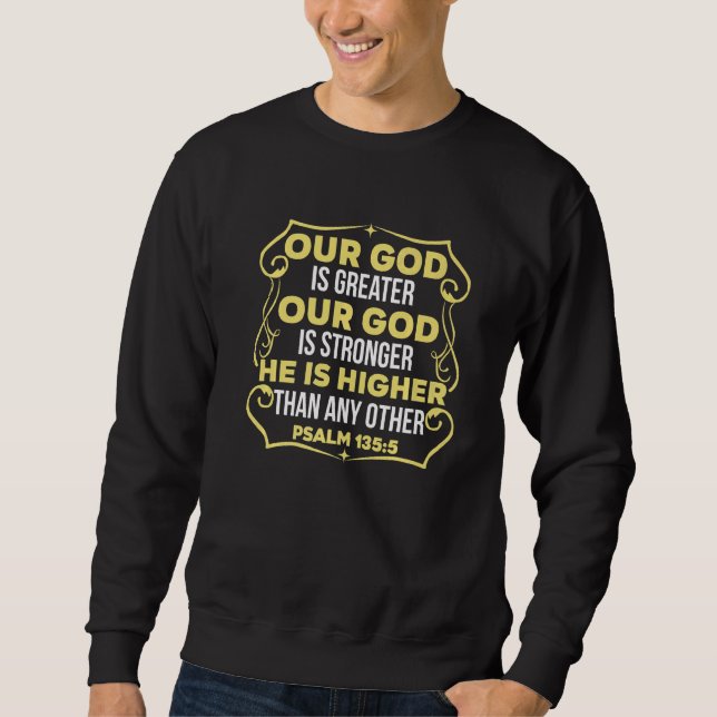 Faith Love God Lord Hope Jesus Religion Christ Chr Sweatshirt (Front)