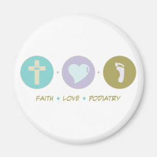 Faith Love Podiatry Magnet