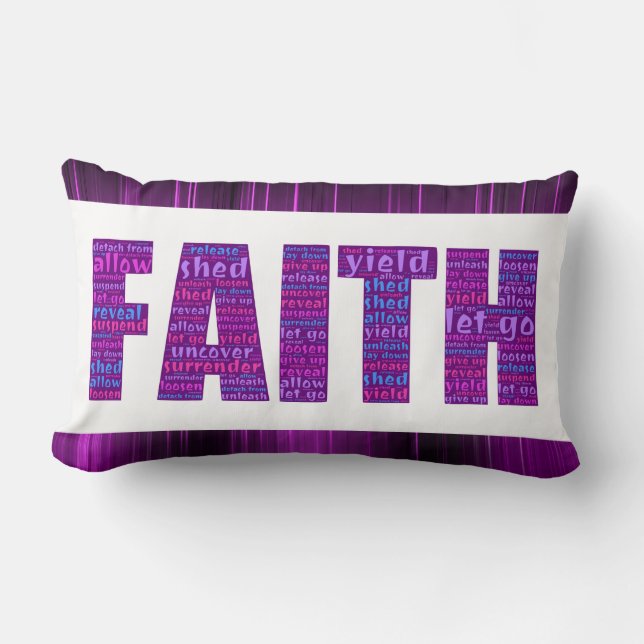 Faith lumbar pillow (Front)