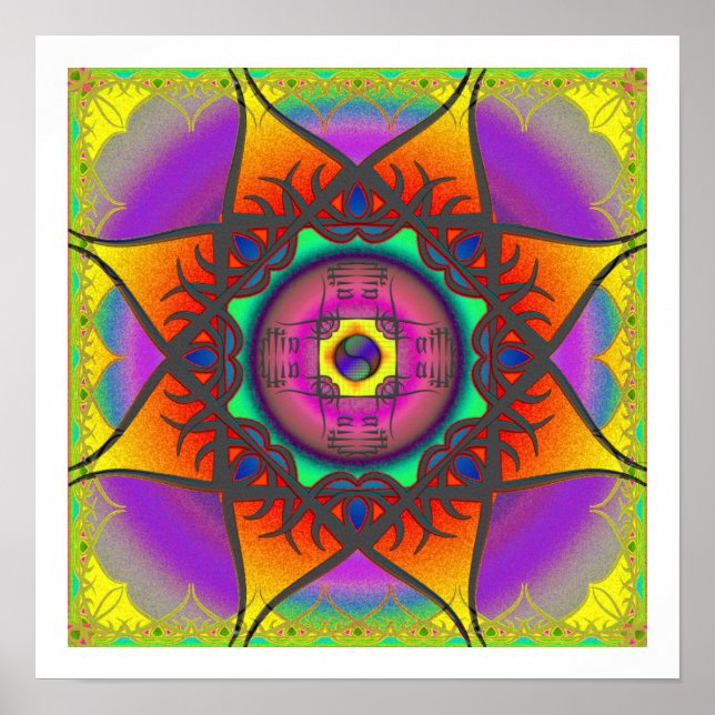 Faith MandalaGram Poster (Front)