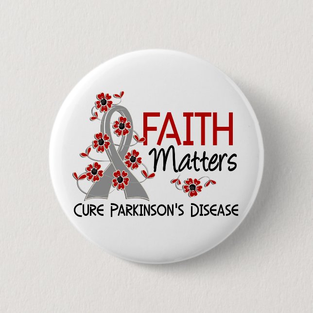 Faith Matters 3 Parkinson's Disease Button (Front)