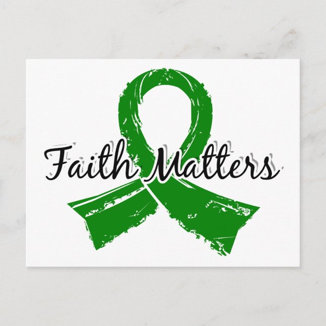 Faith Matters 5 Bile Duct Cancer Postcard (Front)