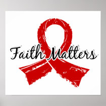Faith Matters 5 Blood Cancer Poster