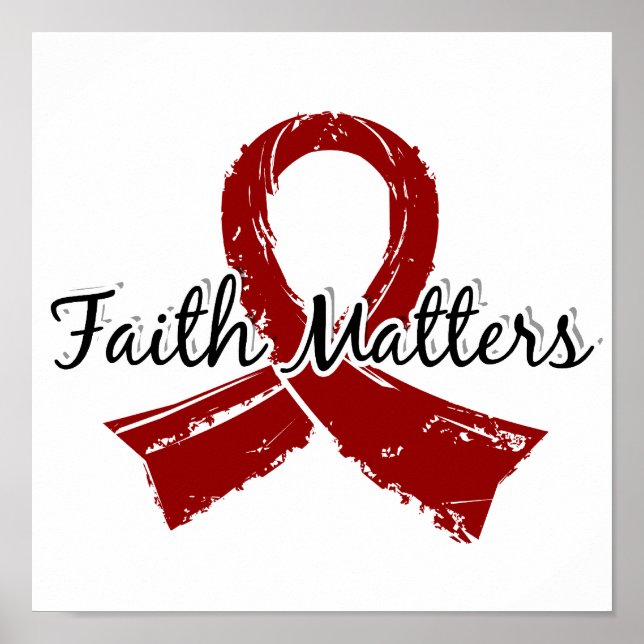 Faith Matters 5 Multiple Myeloma Poster (Front)