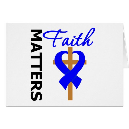 Faith Matters Colon Cancer Cards (Front Horizontal)