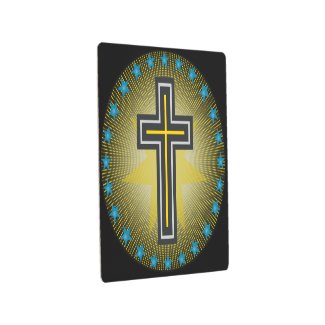 faith metal print