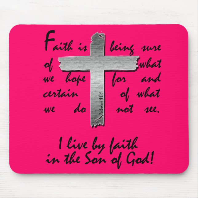 Faith mousepad (Front)