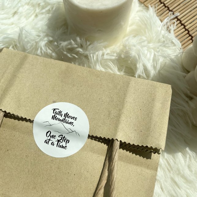 Faith Moves Mountains Sticker (Creator Uploaded)