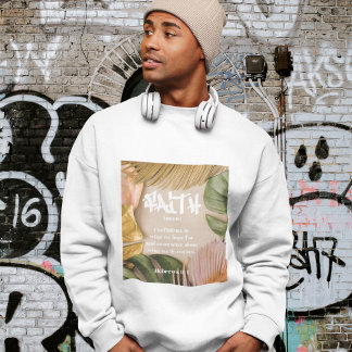 Faith (noun) Graffiti Christian Bible verse Hebrew Sweatshirt