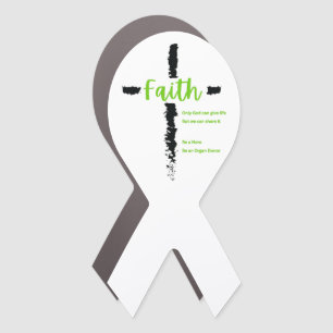 Faith Organ Donation Awareness Car Magnet