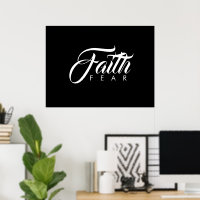 Faith Over Fear Black