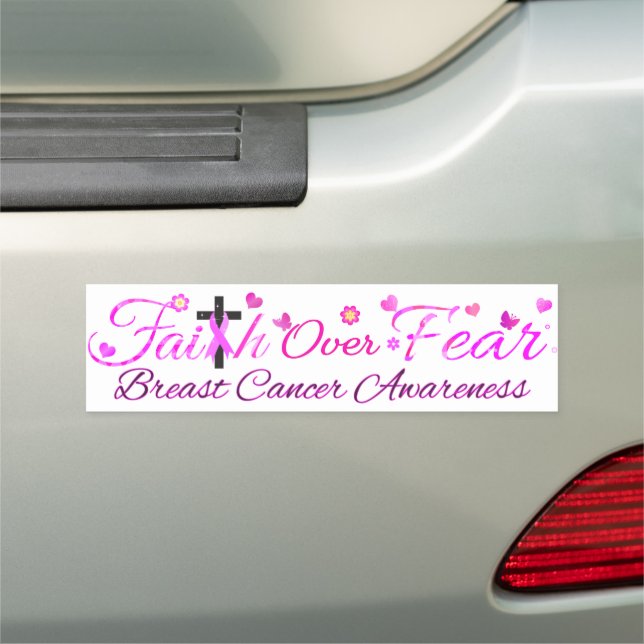 Faith Over Fear Car Magnet (In Situ)
