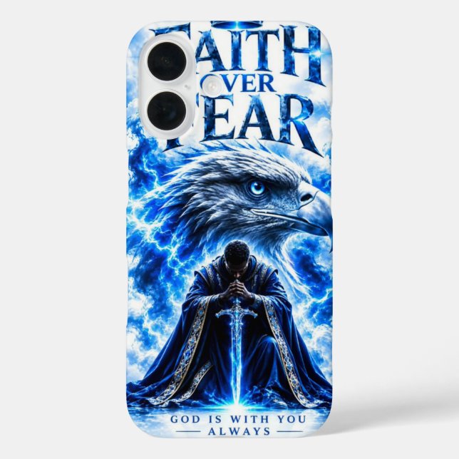 Faith Over Fear Case-Mate iPhone Case (Back)