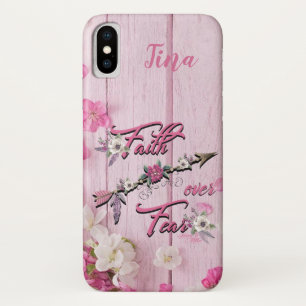 Faith Over Fear iPhone X Case