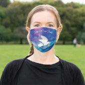 Faith Over Fear Cloth Face Mask (Outside)