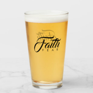 Faith Over Fear Glass