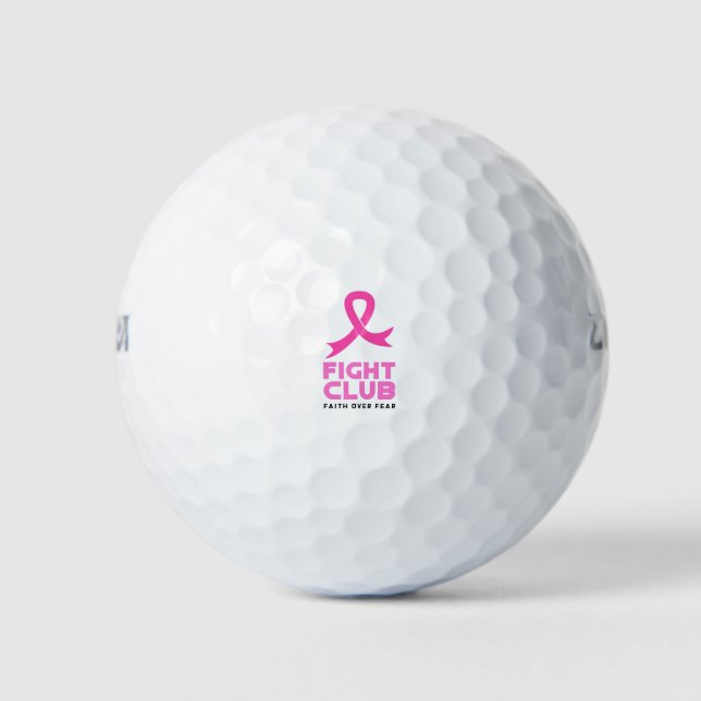 Faith Over Fear Golf Balls (Front)